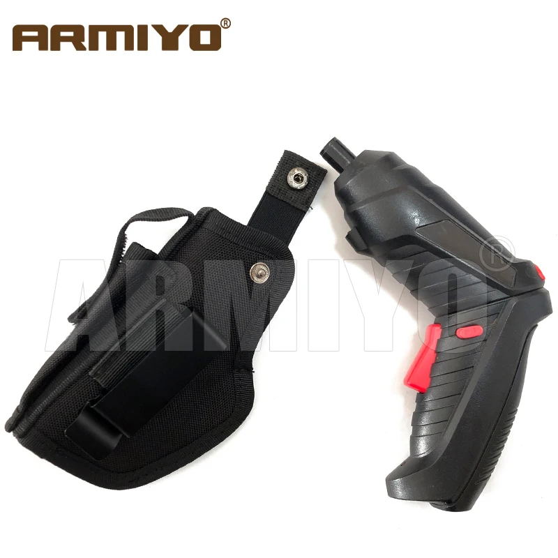 Armiyo Taktisches Holster Outdoor Nylon Verdecktes Elektrobohrer-Holster Tasche Rechts Links Austauschbar Installationsausrüstung Jagd – Detail 8