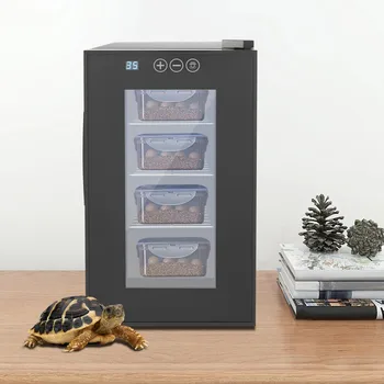 Reptile Incubator 50-104°f Adjustable Digital Lab Incubator Galvanized Plate Reptile Egg Incubator for Lizard Snake Maned Lion