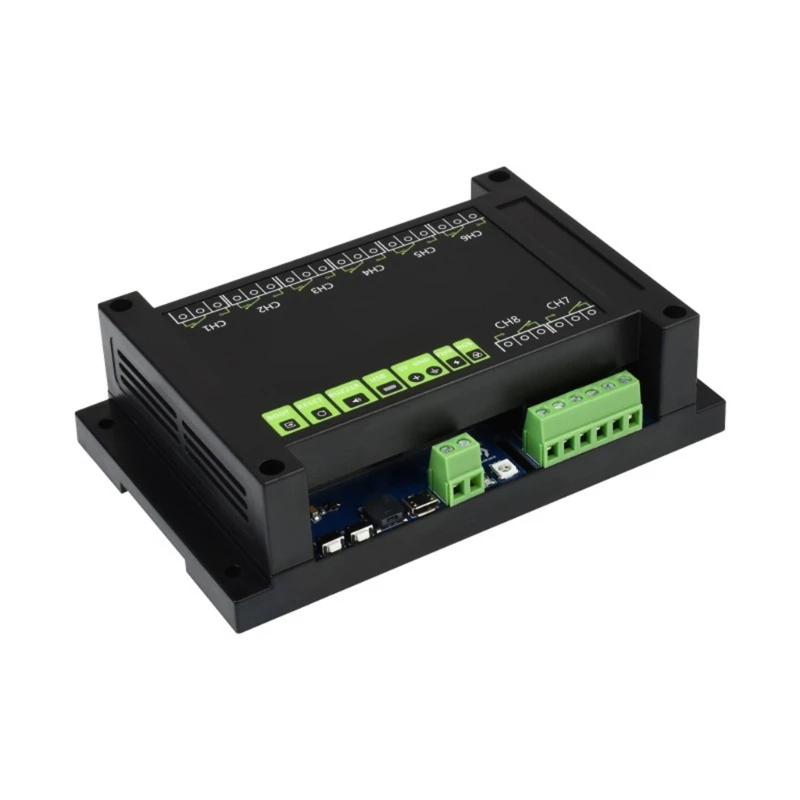 

Industrial 8-Channel Relay Module USB 5V for RaspberryPi Pico Relay Expansion