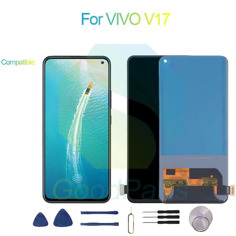 

For VIVO V17 LCD Display Screen 6.44" 1919 For VIVO V17 Touch Digitizer Assembly Replacement