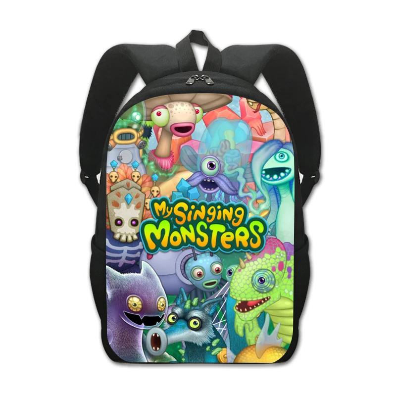 

Mochila my singing monsters children's backpack boy School Bags For Teenage kids Backpack Anime Travel Backpack cosplay bag