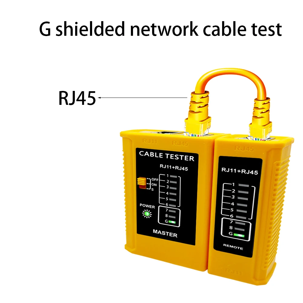 Cable lan tester Network Cable Tester RJ45 RJ11 RJ12 CAT5 UTP LAN Tester Networking Tool network Repair network cable tester