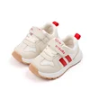 Baby Boys Girls Comfortable Sports Shoes Soft Sole Non-slip Solid Colour Toddler Shoes 1