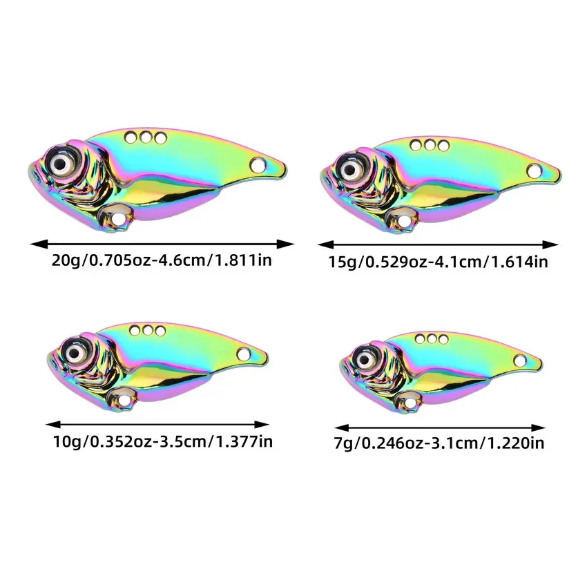 Sea Fishing Metal jig lure kit rotating spinner 7g-20g Fast jigging lures  wobbler Artificial bait for fishing Tuna Trout pesca - AliExpress