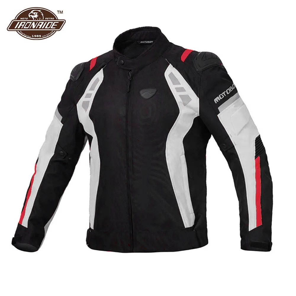 

Motorcycle Jacket Men Keep Warm Jaqueta Motociclista Anti-drop Chaqueta Moto Hombre Reflective Motocross Jacket Pantalon Moto