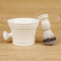 White with Bowl