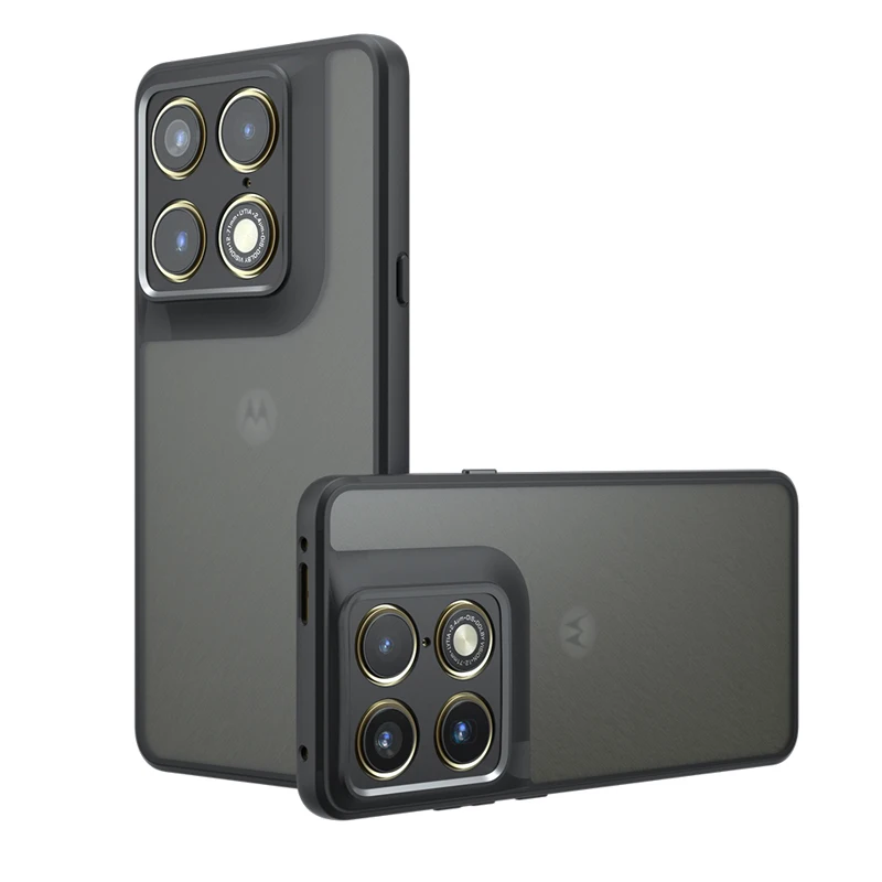 Shockproof Frosted Matte Case with Transparent Cover and Skin Feel