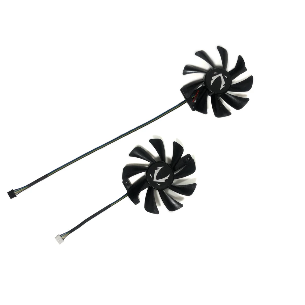 2 Pz/Set Gpu Cooler,85Mm Cf9015H12S,Ventilatore Per Schede Grafiche,Per Zotac Geforce Rtx 2080 Ti 11Gb Twin Fan,Per Zotac Geforce Rtx 2080 8Gb Twin Fa