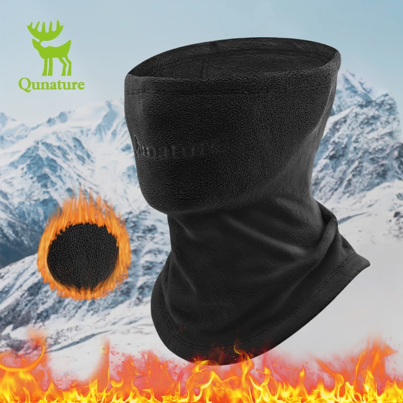 Thermal Fleece Full Face Mask Winter Neck Warm Gaiter Balaclava Windproof Outdoor Motorcycle Skiing Facemask Scarf