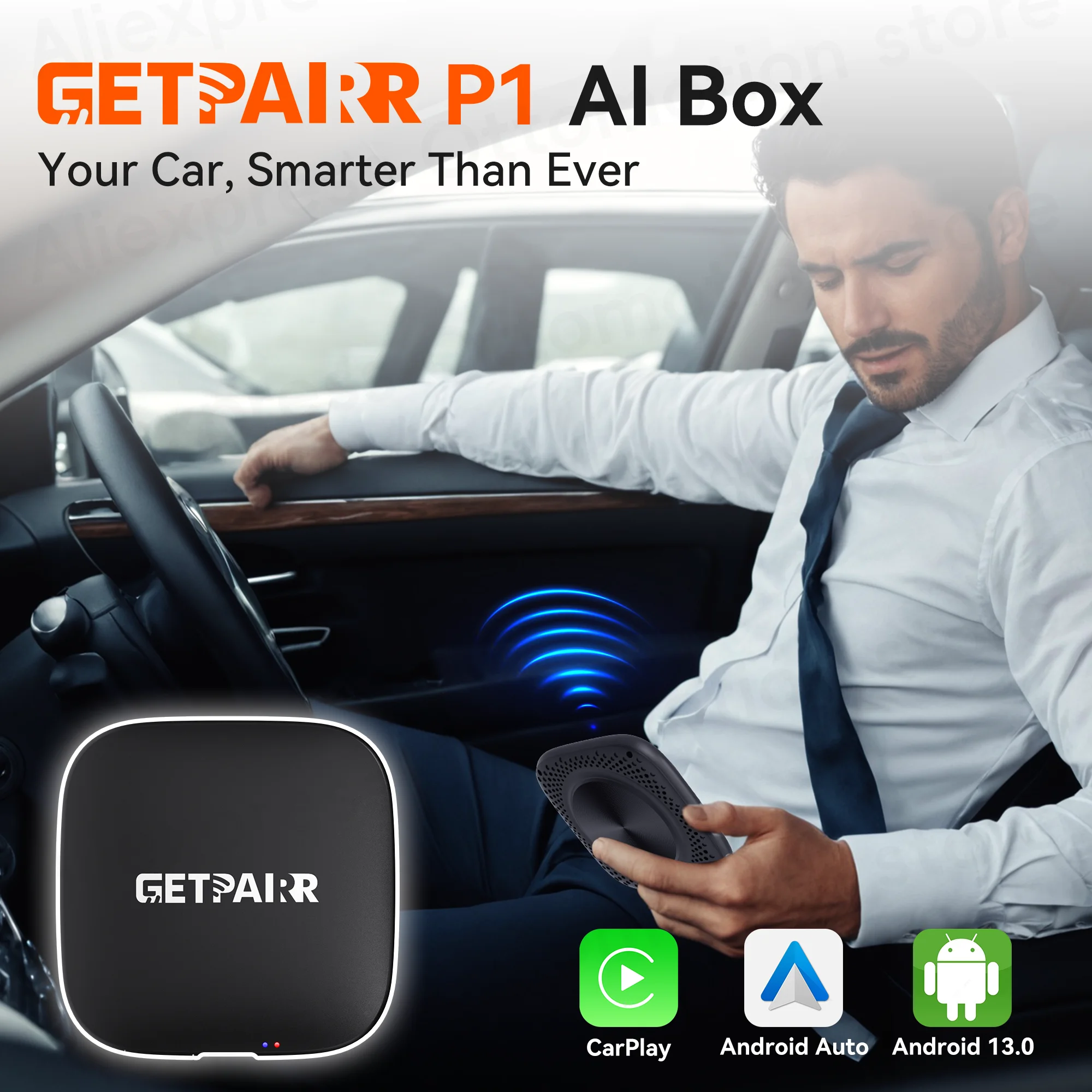 GETPAIRR ワイヤレス　CarPlay&Android Auto Upgrade Your Drive: GETPAIRR Wireless CarPlay & Android Auto
