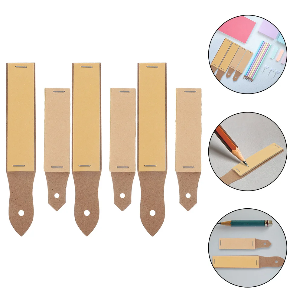 예술 회화 용품 스케치 사포 종이 연필 연마 학생 DIY 용품 초크 펜, 6 개