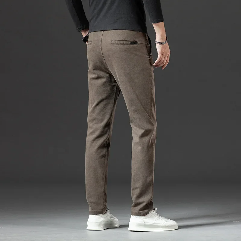 Рисунок 2 - Мужские прямые зауженные флисовые повседневные брюки