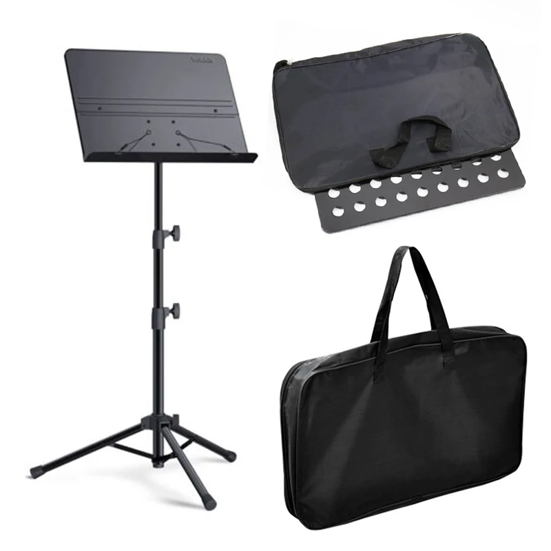 Music Stand Pack Waterproof Oxford Cloth Folding Sheet Stand Bag Tripod Holder Case Musical Instruments Carrying Bags music stand bag