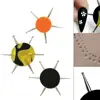 6 Head Nail Art Dotting Tools Disc Nail Drill Point Nail Tools Dot Painting Tools Nail Point Drill Pen DIY Art Nail Tools 1
