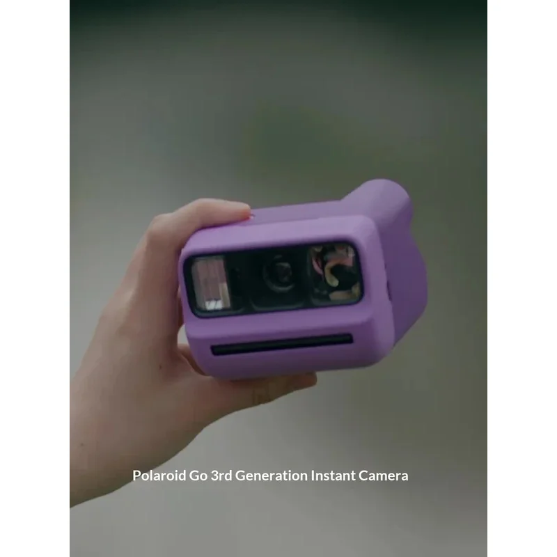 새로운 폴라로이드 고 3세대 화이트 휴대용 즉석 카메라 셀카 미러 타이머 이중 노출 USB C 충전식 선물