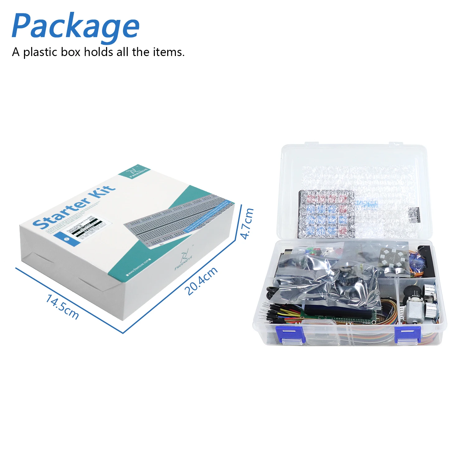 ESP32 Starter Kit Freenove Ultimate 795-Page Tutorial 240 Items 122 Projects