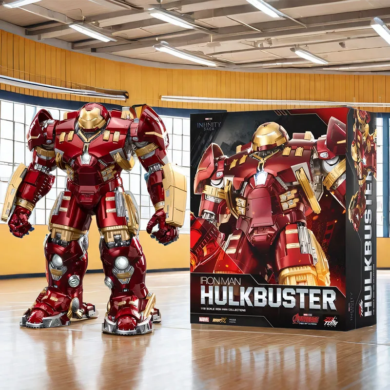 36cm ZD Toys Iron Man MK44 Hulkbuster Action Figure 1/10 Tony