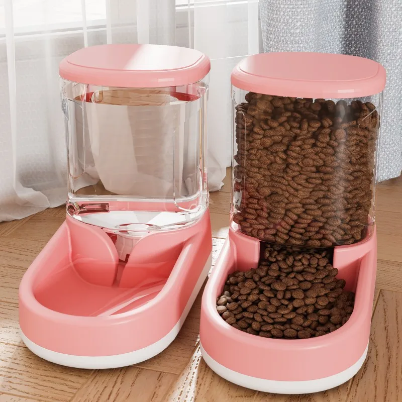 Dog water dispenser cat automatic feeder dog feeding water cat drinking water flowing water unplugged kettle pet supplies
