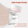 Wearable Breast Pump Hands Free Electric Breast Pump for Breastfeeding 4 Modes 12 Suction Level Low Noise Built-in Battery 4