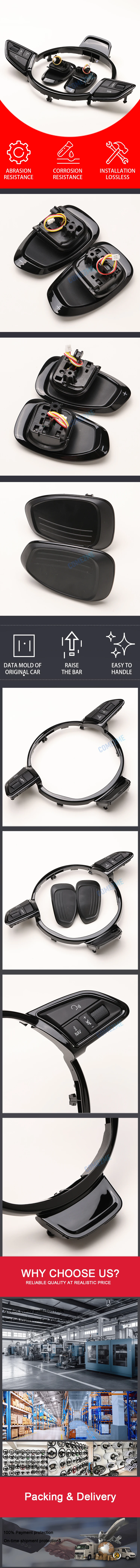 Car Steering Wheel Shift Paddles For Audi A4 B8 A6 C7 A3 8V Steering Wheel Acces