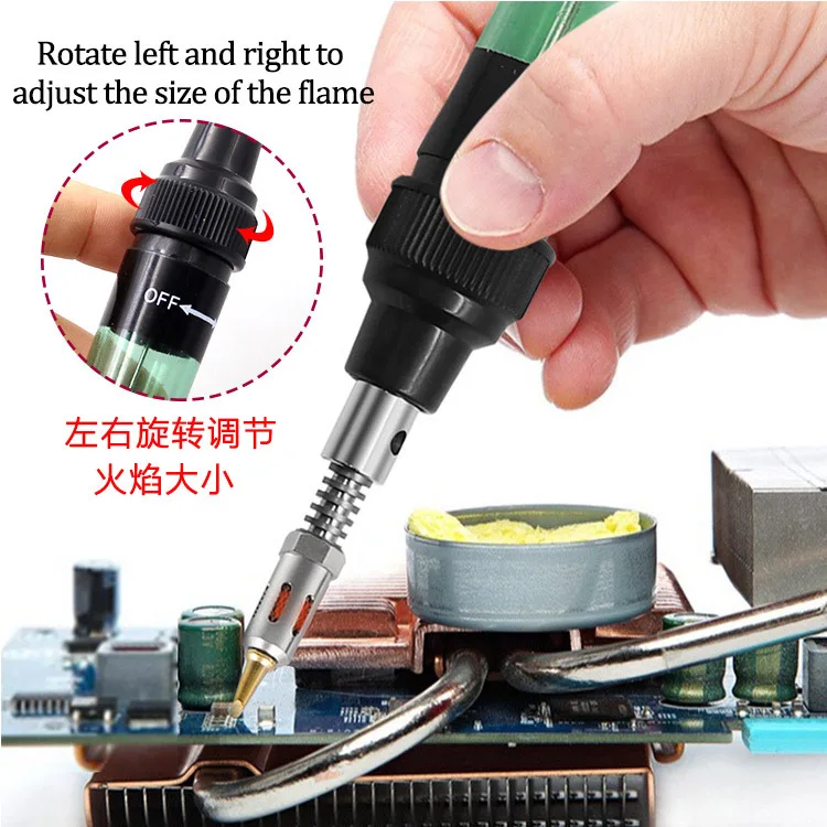 ZK30 Celsius Butane Portable Soldering Iron Kit Soldering Pen Burner Airbrush Gas Iron Cordless Butane Tool,soldering iron,soldering iron kit,soldering iron set