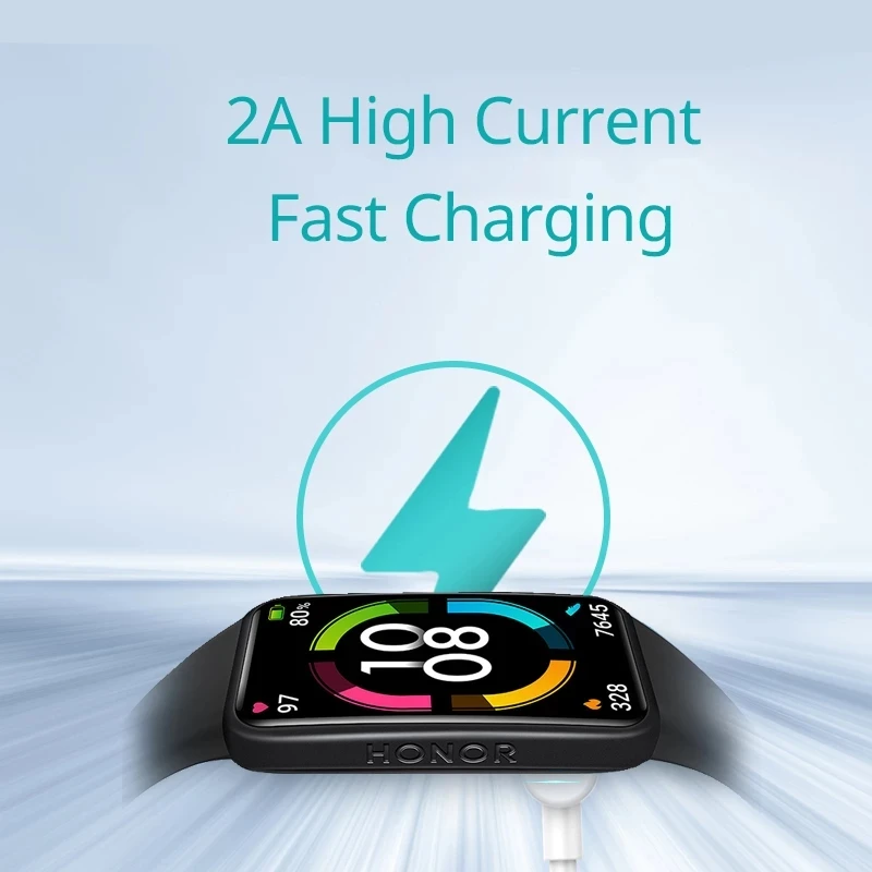HUAWEI-60CM USB 충전 케이블 휴대용 화웨이 키즈 시계 4X, Huawei Watch Fit Huawei Band 6/Pro Honor Band 6/Honor Watch ES