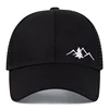Fashion Mountain Embroidery Baseball Cap Summer Breathable Mesh Caps adjustable Hip Hop Trucker Hats Men Women Outdoor sun Hats 4