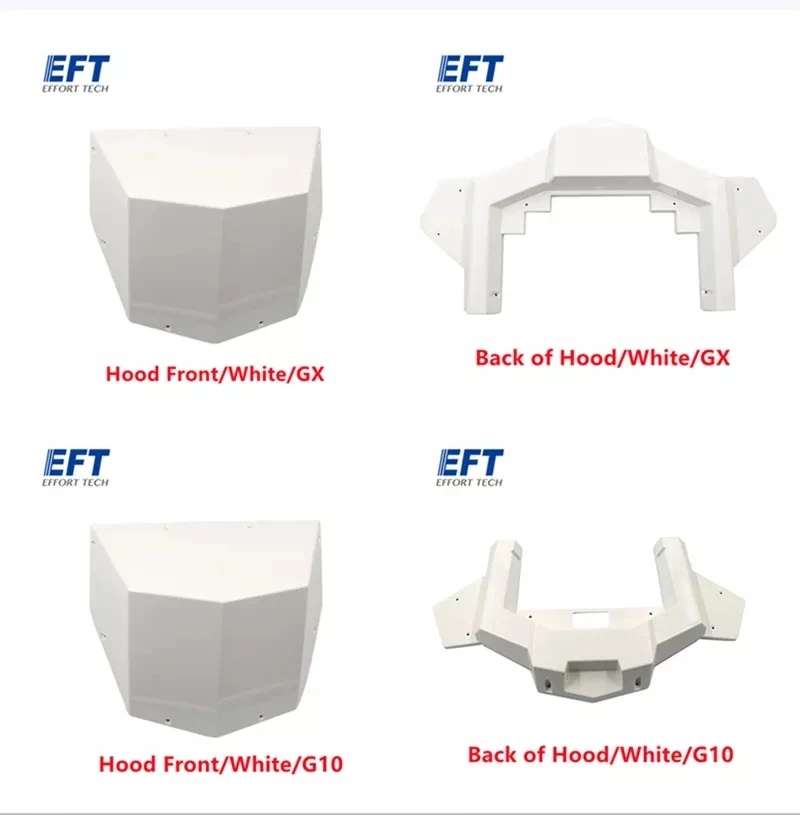 

1pcs EFT G10 GX Hood Plastic Cover Four Six Axis Agricultural Spray Drone Frame Parts G420 G620 G630