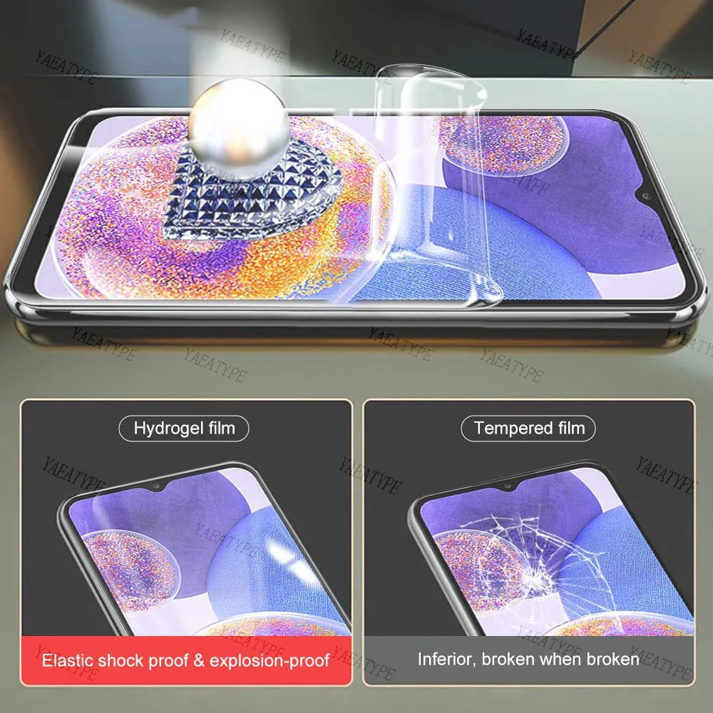 Premium 3-Pack HD Hydrogel Screen Protector Films