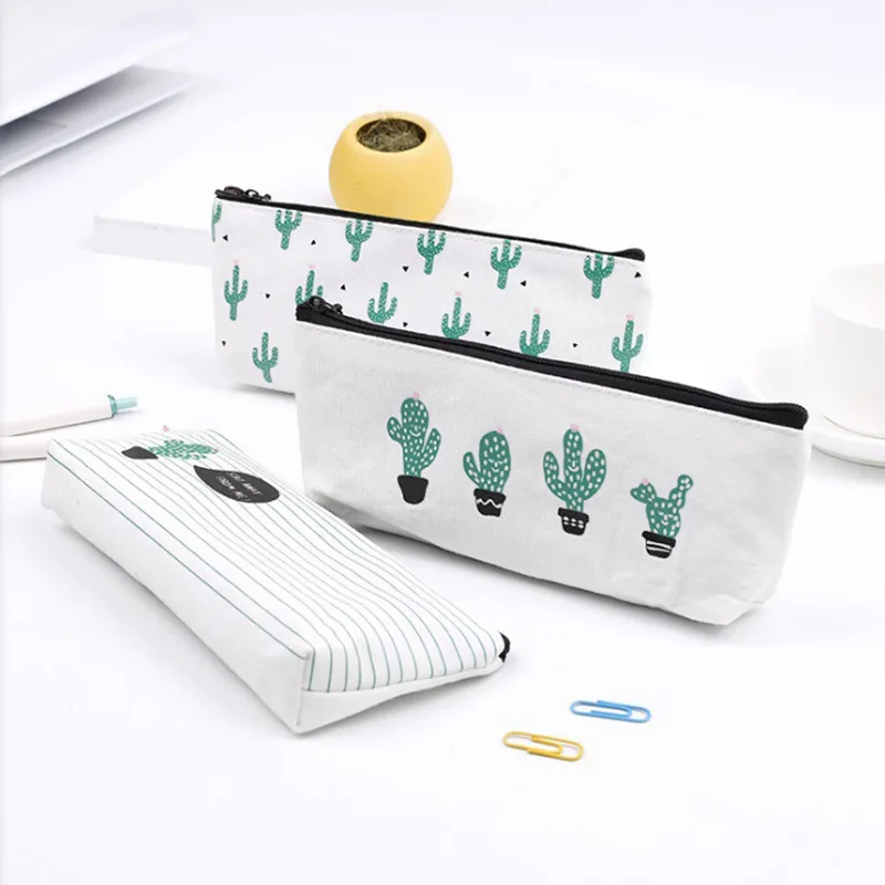 Students Stationery Supply Pencil Case Bag Large Capacity Simplicity Pencil Case School Pen Holder Supplies Bag Box Pouch pen holder stationery organizer pen pencil case