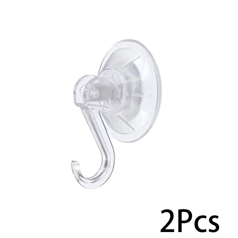 Transparent Reusable Heavy-Duty Suction Cup Hook