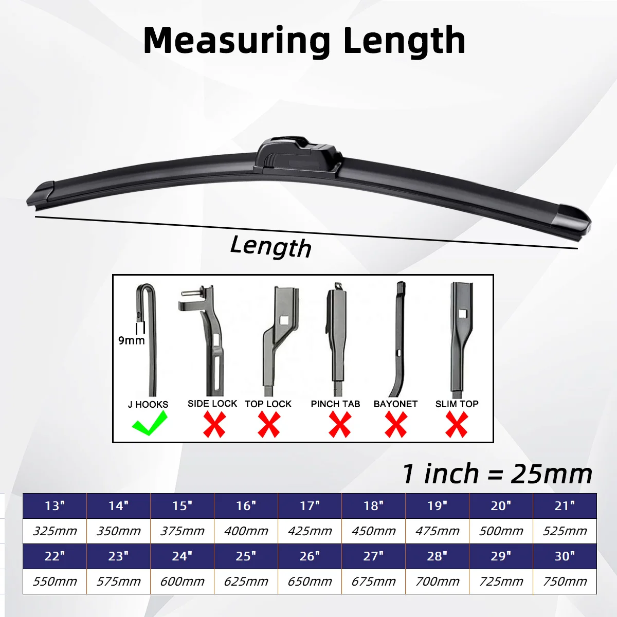 For Nissan X-Trail T32 Rogue 2 2014-2020 Car Front Rear Wiper Blades Soft Rubber Windscreen Wipers Auto Windshield 26