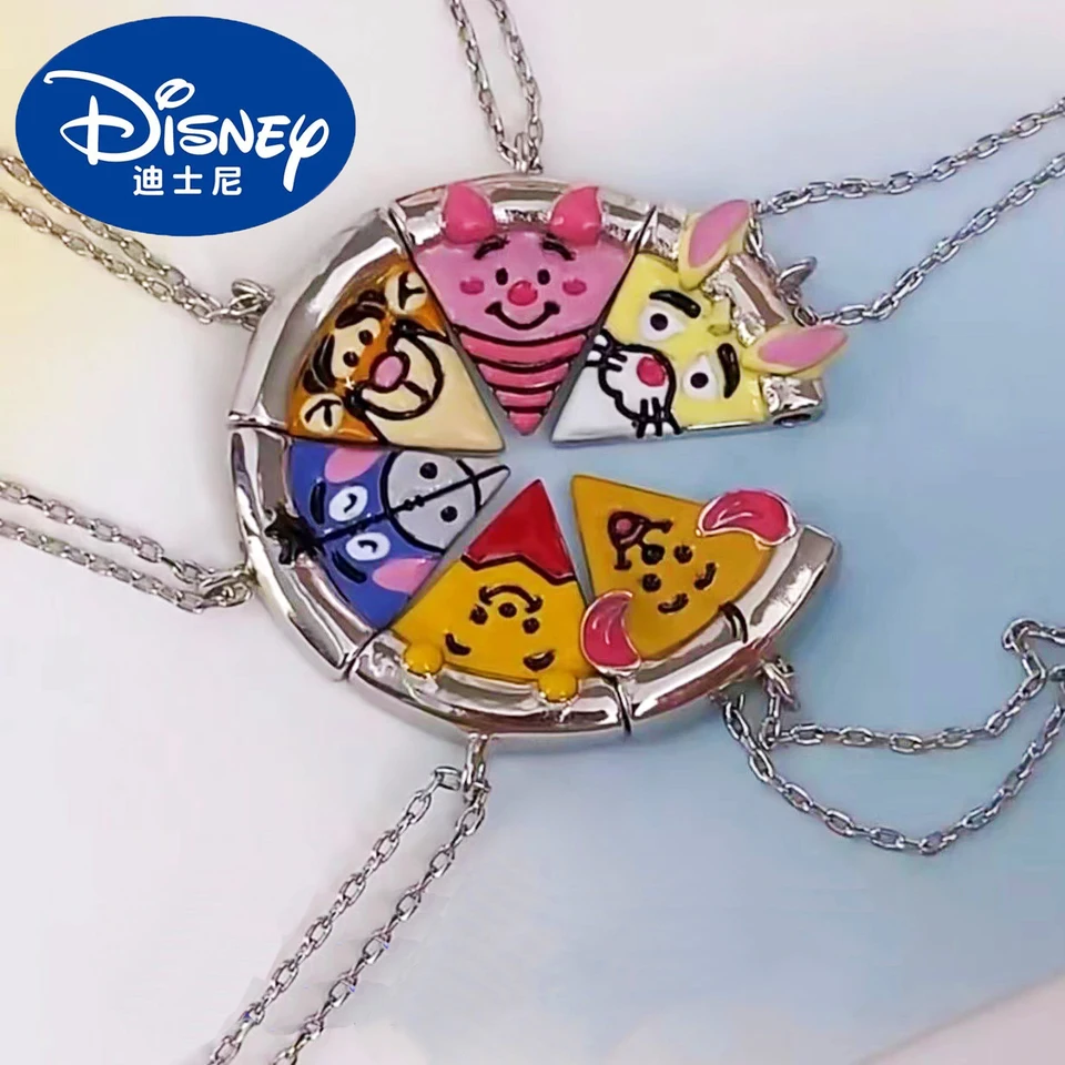 2Pcs/set Cute Cat Shape Pendant Chain Best Friends Necklace BFF Friendship Jewelry Necklaces Party Gift For Women Girls