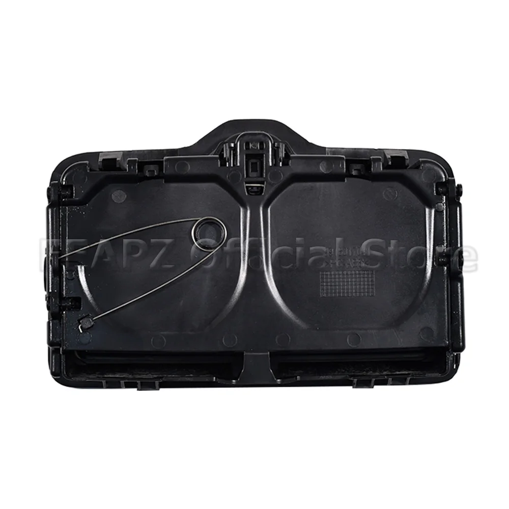 1개 블랙 자동차 뒷좌석 팔걸이 컵홀더 음료수 랙 4M0885995A4PK 아우디 A3 Q2 Q3 Q5 Q7 Q8 RS3 RSQ8 자동차 액세서리