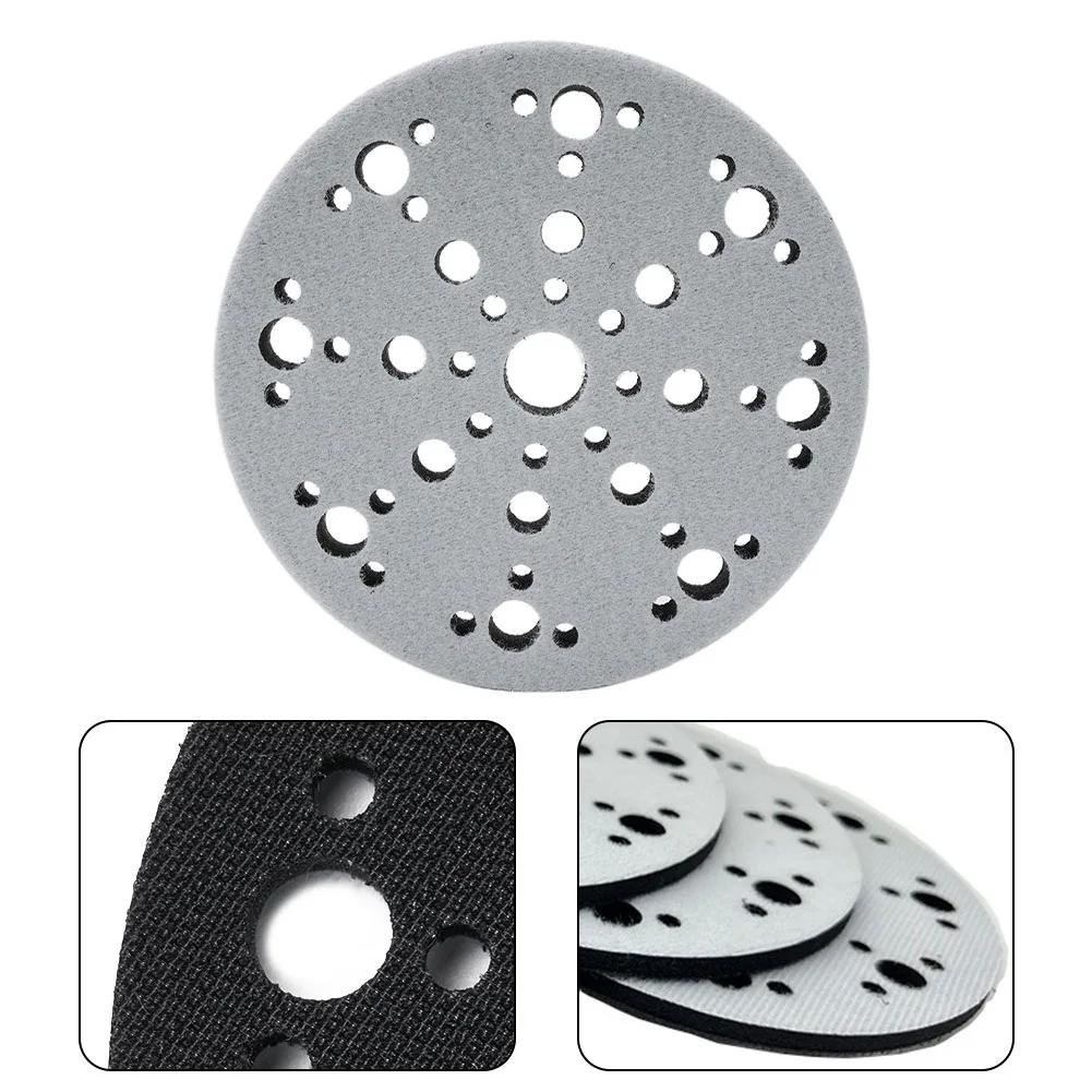 

1pc 6 Inch 150mm 48-Holes Soft Sponge Interface Pad For Sander Backing Pads Buffer Polishing & Grinding Power Tool Accessories