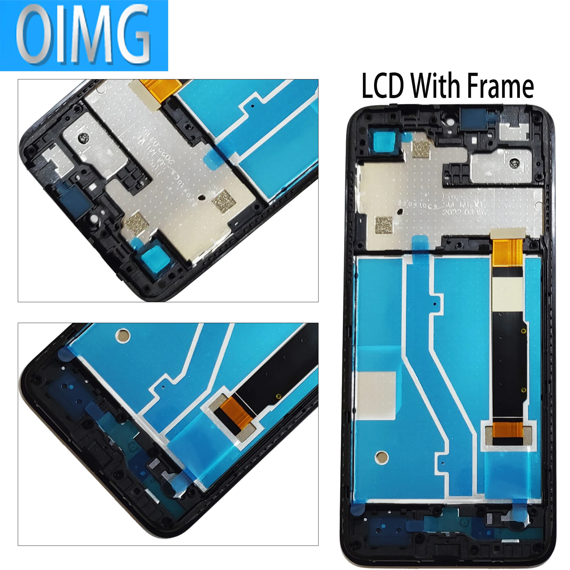 6.52 Original LCD Display with Frame and Touch Screen Panel Digitizer Replacement Parts