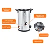 Double Stainless Steel Layer Electric Water Boiler Commercial Electric Kettle 5