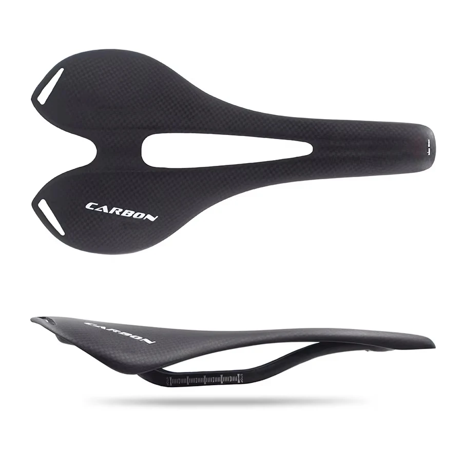 3K Full Carbon Fiber Bicycle Saddle Road MTB Bicycle Carbon Saddle Seat Bike Cushion 143mm Cycling Parts bicycle saddle bicycle seat cushion bike riding cushion