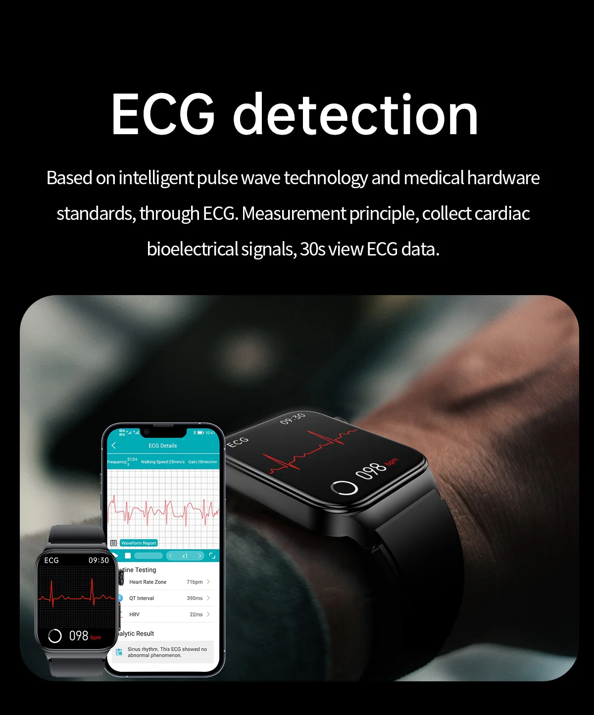 S16ef44077fa34ced9e74a2fbf6c5ebb0y - E500 Smart Watch For Man Blood Glucose ECG Monitoring Blood Pressure Body Temperature Smartwatch For Women IP68 Fitness Tracker