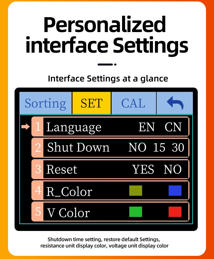 Profik Titkos Fegyvere: Akkumulátor Teszter 0.5% Pontossággal 6 Akkumulátor teszter testreszabható beállítások