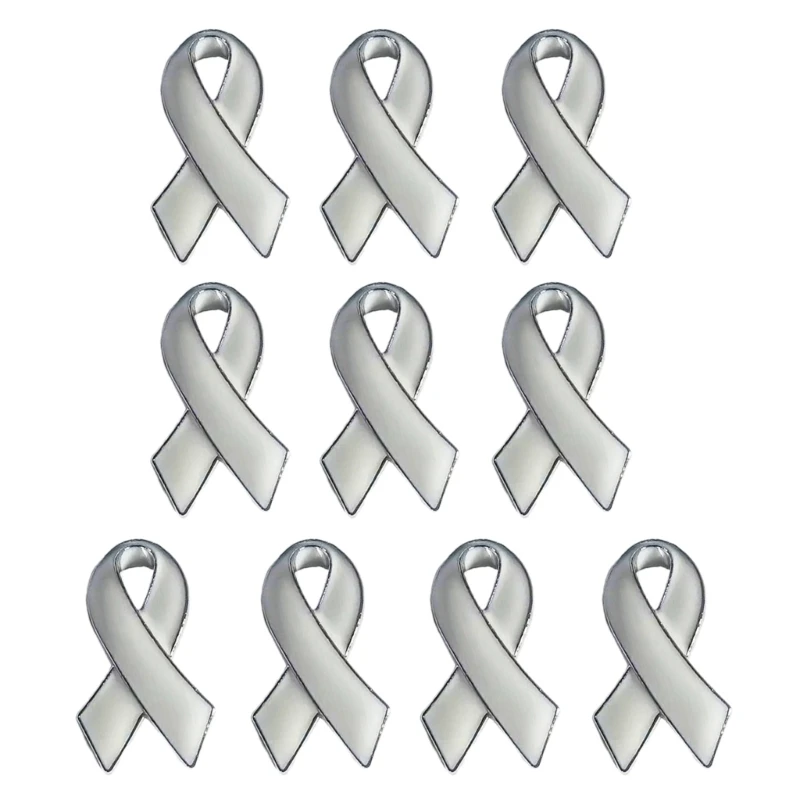 Enamel Pin Alloy Material Health Awareness Pins for Breast Cancers Awareness