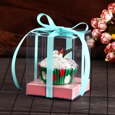 

20 шт. 2019 новейший стиль прозрачная милая кукла и чашка из ПВХ, витрина для тортов, упаковочная коробка, праздник, свадебный сувенир, Подарочная коробка для конфет 8*8 * Hcm