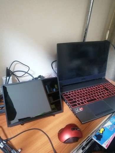 ZSUS 10.5 インチポータブルモニター 1280P 100%sRGB 15:10 低ブルー