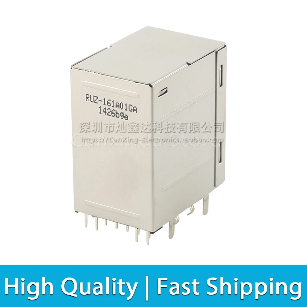 RUZ-161A01GA RUZ 161A01GA RJ45 잭 커넥터, 기가비트 이더넷 인터페이스, 네트워크 변압기, USB 마그네틱 LED 1000 베이스-T, 5 개