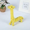 New hot-selling pet cotton rope toy dog ​​bite-resistant braided cotton rope medium and large dog molar teeth cleaning toy 4