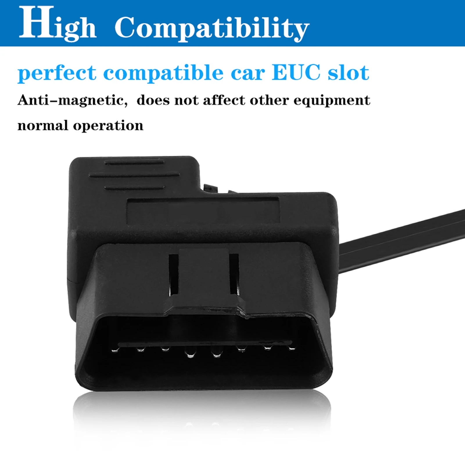 16pin USB Cable 180cm Car OBDII OBD2 EOBD 16pin Diagnostic Extension Adapter to Mini USB Cable OBD-II OBD2