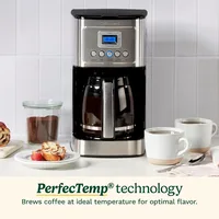 Cuisinart Coffee Maker, 14-Cup Glass Carafe, Fully Automatic for Brew Strength Control & 1-4 Cup Setting, Stainless Steel 2