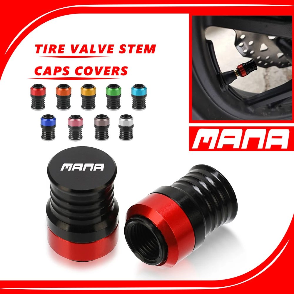 

For APRILIA MANA 850 2007-2009 2010 2011 2008 Motorcycles Aluminium Vehicle Wheel Tire Valve Stem Caps Covers Accessories