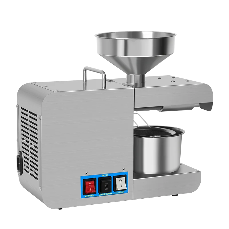 BEAUTISUN household multifunctional oil press machine sunflower oil linseed extractor for Cold/Hot Squeeze X8