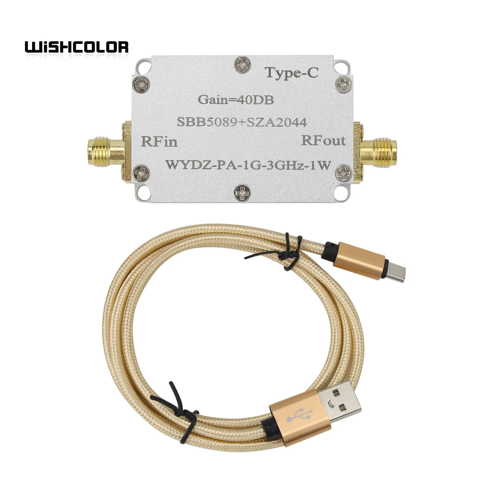 

Усилитель мощности микроволновой печи Wishcolor SBB5089 + SZA2044, усилитель мощности RF 1G-3 ГГц, 40 дБ